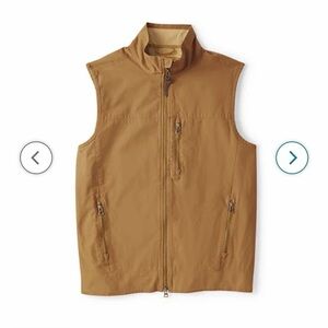 Men's Orvis Briar Vest — Khaki — Like New